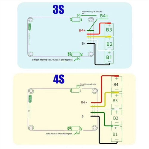 3S 4S Active Balance Board 10A Li-Ion LiFePo4 Equalizer Module 10A 2