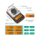 Digital Milligram Scale 50G/0.001G, Lab Digital Pocket Scale, Red 2