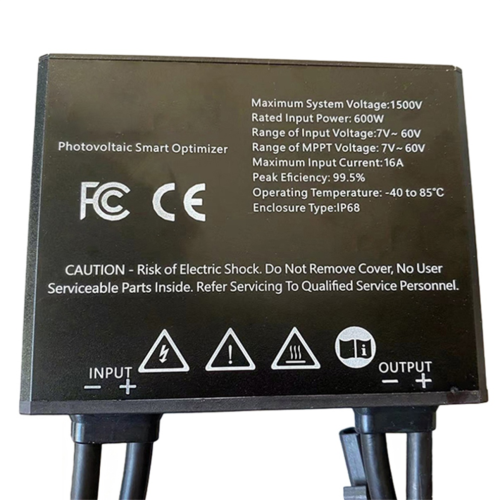 600W MPPT Power Optimizer Solar PV Optimization Efficiency Module 1