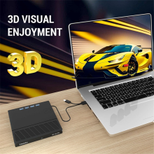 Moltiplicazione USB 3.0 Type-C Unità ottica Blu-ray esterna CD/DVD