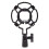 Stable Microphone Mount Shock Proof for Radio Broadcasting and Studio Recording, Compatible with Computer 1