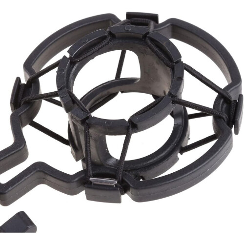 Stable Microphone Mount Shock Proof for Radio Broadcasting and Studio Recording, Compatible with Computer 2