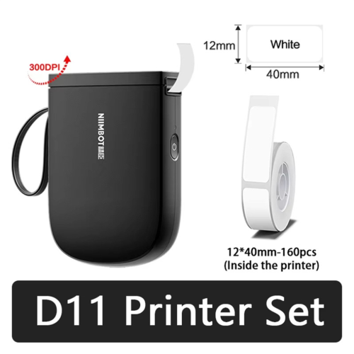 300dpi D11 Mini Portable Thermal Printer Label Maker 1