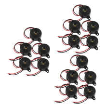 3er-Sets elektrische Tonalarm-SMD-Summer mit 2-adrigen Anschlussleitungen, hoher Dezibelwert, kompatibel