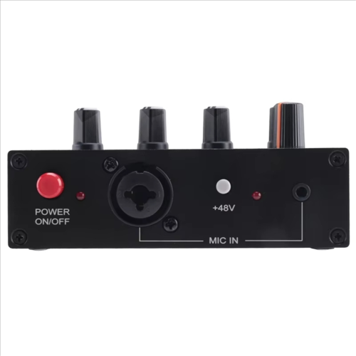 MIC-60 3-Band Equalizer Balanced Mic 3.5mm Cable EU Plug 2