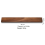 Supporto magnetico per coltelli da parete in legno 3
