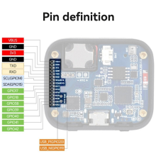 Entwicklungsboard mit 1,8-Zoll-AMOLED-Touchscreen (kapazitiv)