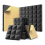 12 Pack Sound Proof Foam Panels with Self-Adhesive, Black 1