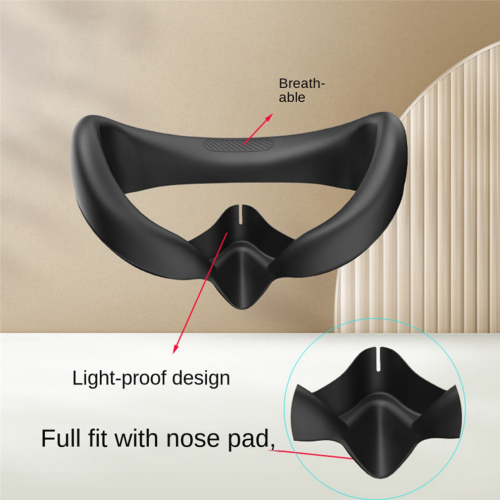 Eye Pad for 4 Silicone Face Mask Protective Case (Black) 1