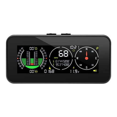Car HUD Head Up Display Inclinometer Compass Speedometer 1