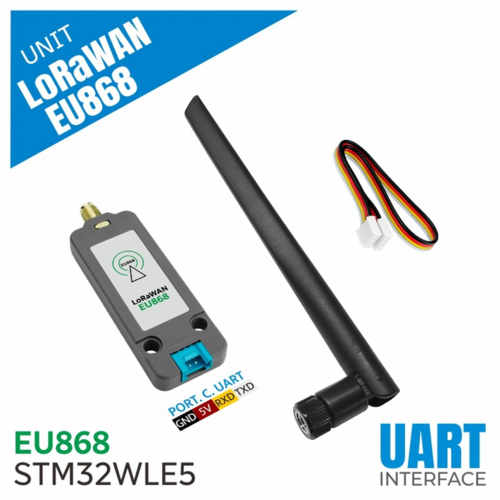 LoRaWAN Unit EU868 868-870MHz Frequency Band Communication Module 2