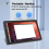 7 Inch Portable Display IPS 1024x600 LCD -Compatible VGA AV Input 3