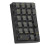 K21 Number Pad Bluetooth Mechanical Keyboard RGB 21Keys Black 1
