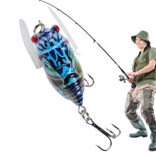 Fishing Fly Lure Multipurpose Hand Lure, Portable Hand Tie Multifunctional Fishing Lure (Red)