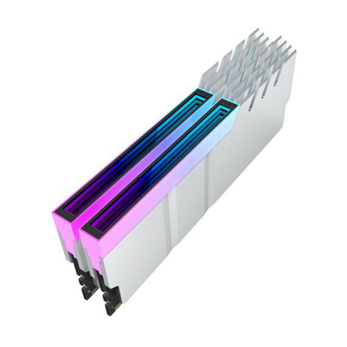 Computer DDR4 DDR5 5V ARGB Sync Memory Radiator PC Armor Silver White 1