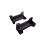 Front Rear Seat Base Anti-collision Corner For 1