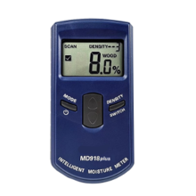 MD918plus induktiv träfuktighetsmätare 4-80% LCD-display