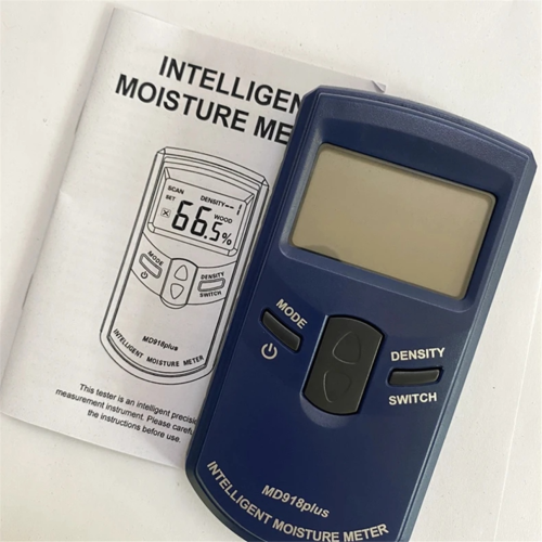 MD918plus induktiv träfuktighetsmätare 4-80% LCD-display 2