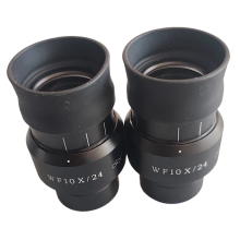 2 oculari grandangolari WF10X-24mm WF10X/24MM per binocolo