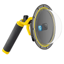6inch Dome Port 30M Waterproof Case Housing for Hero 9 10 11 12