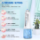 Hydropulseur buccal 5 modes, rechargeable par USB, fil dentaire 2