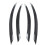 Frontlippenspoiler-Splitter-Grill-Lufteinlassabdeckung-Carbonfaser-Muster 1