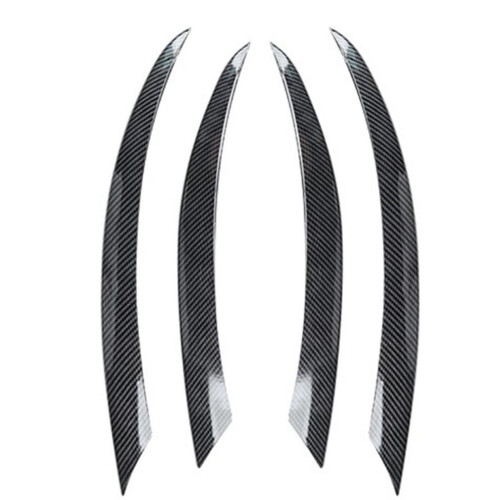 Frontlippenspoiler-Splitter-Grill-Lufteinlassabdeckung-Carbonfaser-Muster