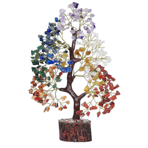 Baumgeschenk-Kristallbaumstein und Kristallgeldbaum-Heilkristall