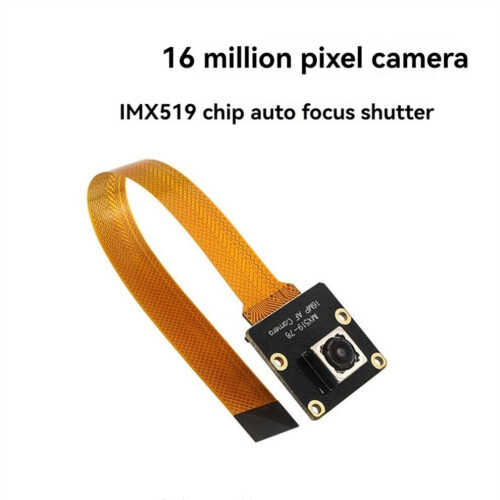For Raspberry Pi 5 16MP AF Camera Auto Focus IMX519-78 4656x3496 2