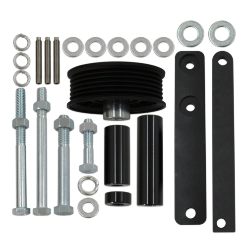 Kit pompa aria per auto fuoristrada, kit puleggia pompa per nero