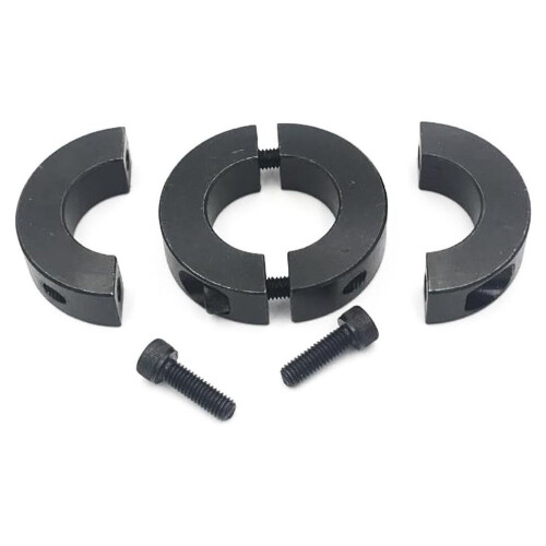 Σετ δακτυλίων σφιγκτήρα δύο τεμαχίων – 10-40 mm, μαύρο ατσάλι, βιομηχαν 2