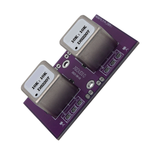 1 Pair 10K:10K Permalloy Audio Transformer Audio Isolator