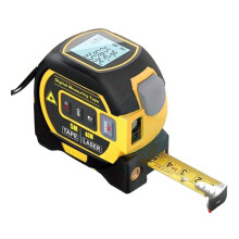 3 in 1 Digital Laser Measure 40m Autolock Measuring Tape LCD Display