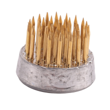 Confezione da 12 supporti per fiori a forma di rana, Kenzans, per composizioni floreali rotonde.