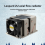 LGA3647-2U-R83 Ψύκτης 240W για καλοριφέρ στενού τύπου LGA 3647 4