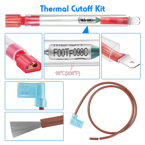 Kit di montaggio per termostato di sicurezza ECO e interruttore termico di sicurezza per scaldabagno 1