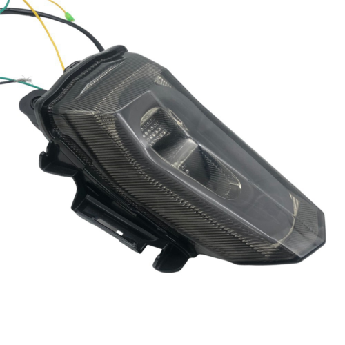 Motorrad-Rücklicht mit dynamischer LED-Bremsleuchte für 1