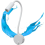 Lampe de lecture murale 3W pour bibliothèque, col de cygne 3