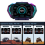 HUD P24 OBD2+GPS Head-up-display omborddator multifunktionell 2