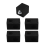Supporto per pedali da corsa per Fanatec, per pedali Fanatec DD Pro Three 1