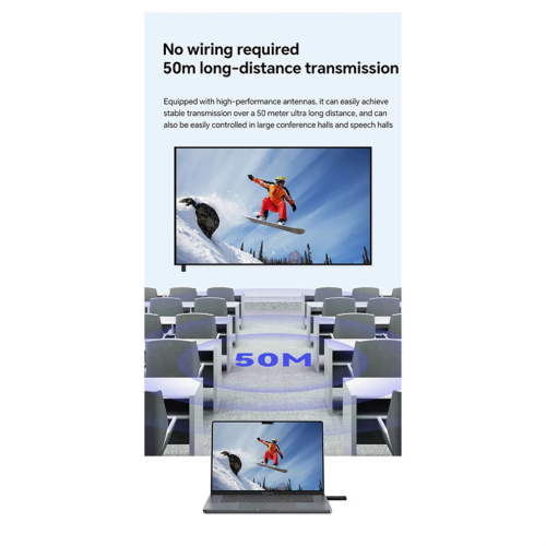50M Wireless -compatible Extender Video Transmitter and Receiver 1