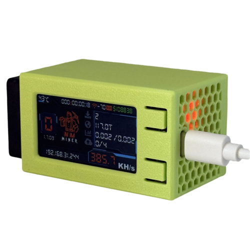 NMMiner Nerdminer V2 Pro Max 390KH/S BTC Solo Lottery Locker 2