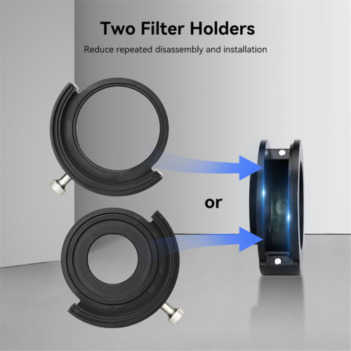 Integrierte Filterschublade – Lichtdurchlässiges Design mit Halterung 2