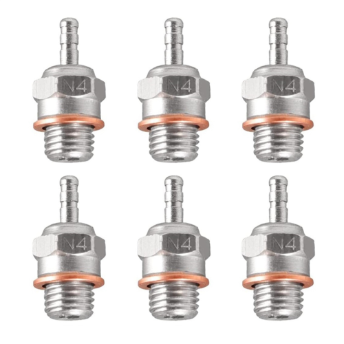 6 τεμάχια προθερμαντήρες N4 Hot Spark Nitro ανταλλακτικά κινητήρα αντικατάστα 1