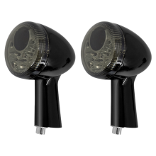 Lot de 2 feux arrière clignotants LED pour moto (modèle B)