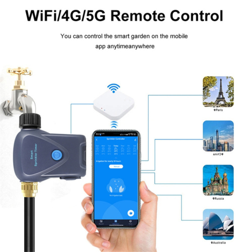 Tuya Smart Zigbee Bewässerungsuhr IP66 Wasserdicht Programmierbar 2
