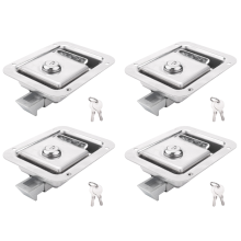 Verrou à palette 4X avec serrure et clé pour caravane