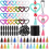 30 Sets Silicone Beaded Ring Making Kit for DIY 1