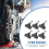 6 st. TPMS-sensorer för bilar 3AA907275D för CC 2