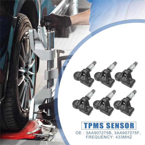 6 st. TPMS-sensorer för bilar 3AA907275D för CC 1